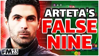 DOMINATE with ARTETA'S F9 tactic | Football Manager 2023