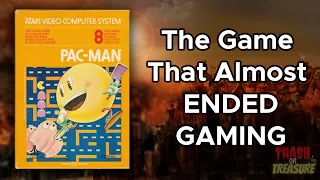 The Game That Nearly ENDED Gaming- The Story Of Pac Man On Atari