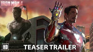 IRONMAN 4 | Teaser Trailer | Robert Downey Jr Returns as Tony Stark | Marvel Studios #ironman4