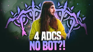 4 ADCS NA BOT LANE! LEAGUE OF LEGENDS!