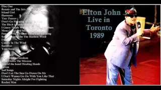 ELTON JOHN LIVE TORONTO 1989