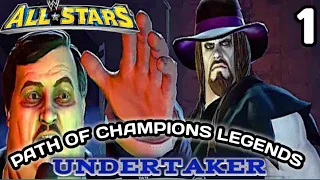 WWE ALL STARS - Path of Champions Legends - Ep: 1 - "Old School Undertaker".