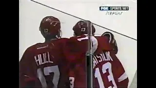 01/02 RS: Det @ STL Highlights - 1/26/02 (Hull Hat Trick)