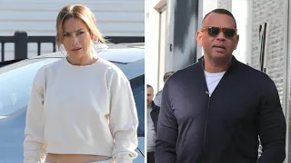 Jennifer Lopez And Ex Alex Rodriguez Have A VERY Close Encounter In Beverly Hills