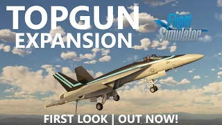 Microsoft Flight Simulator TOPGUN Expansion - Out Now! First Look Video