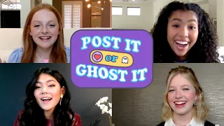 The Baby-Sitters Club Cast Ranks One Direction, Clueless and More | Post It Or Ghost It | Seventeen