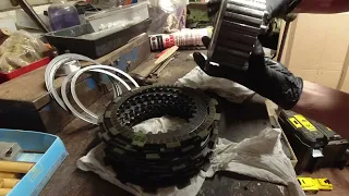 YXZ 1000 R Forensic examination of old clutch pack