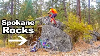 Tire Sealant Does NOT Taste Good! MTB in Spokane - A PSFvanture West Part 6