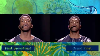 | Cesár Sampson - Nobody But You - Austria | Semi-Final vs Grand Final (Eurovision 2018)