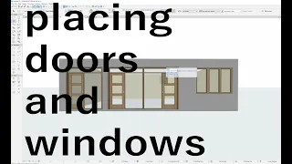 ArchiCAD tutorial - 5 - Placing Doors and Windows