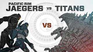 What happens when Pacific Rim Jaegers face off vs Monsterverse Titans? | Kong, Godzilla, and Mecha-G