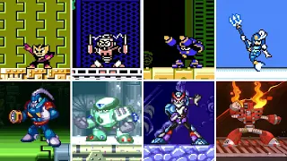 All Robot Master Boss Fights (Mega Man 1 - 11, Mega Man & Bass, Mega Man V)