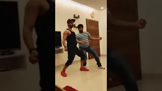 Rohit purohit (Actor)  with Choreographer Sahil khan