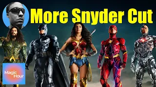 ALL THE SNYDER CUT CLIPS (without the stupid music) FROM DC FANDOME!