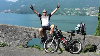 Alpencross 10 (2019) Lake Constance to  Lake Como (Subtitle) / Comer See-Splügenpass-Mt.di Tremezzo