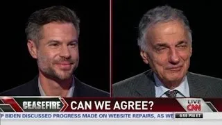 Crossfire: Nader & Shellenberger debate nuclear power...