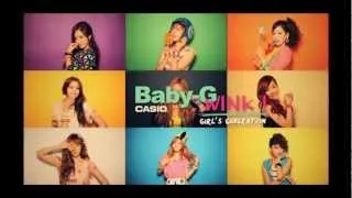 Baby-G & SNSD(소녀시대) WINK 캠페인 공개!