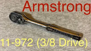 Armstrong 11-972 Ratchet TOTAL TEARDOWN And A Source For Spare Parts, 3/8” Drive