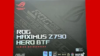 ASUS ROG MAXIMUS Z790 HERO BTF Mainboard - Intel Z790 - Intel LGA1700.          #asusrog #asus