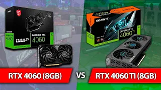 RTX 4060 vs RTX 4060 Ti