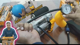 Air Compressors  | INGCO Auto Air Compressors | Air Compressor Working | Unboxing |Hindi