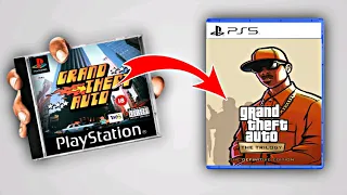 Grand Theft Auto Playstation Evolution (1997-2021)