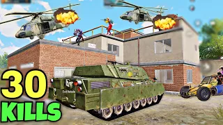 Tank + M202 Pro Destroyed 30 Enemies PAYLOAD 3.0 | PUBG MOBILE