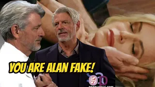 The Young And The Restless Spoilers Alan being with Ashley is a fake - he's just Alan twin brother
