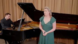 Alexandra Lowe “Adieu, notre petite table” from Massenet’s Manon. Accompanied by Serge Rybin