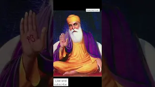 Guru nanak ji best gurubani!! #shortvideo  #gurbanishabad!!#shabad #youtubeshorts@P99 creative 🙂