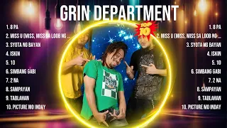 Grin Department 2024 Hits ~ Grin Department ~ Grin Department Hits