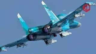 Sukhoi Su 34 (Fullback) Fighter Bomber / Long Range Strike Fighter Aircraft, Russia