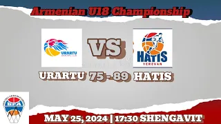 Armenian U18 Championship / Game Highlights / Urartu - Hatis / 25.05.2024