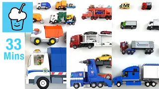 Garbage Truck Car Carrier Truck tomica トミカ VooV ブーブ 変身 Lego siku transformer playmobil