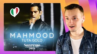 MAHMOOD with "TUTA GOLD" at SANREMO 2024: I watched his live performance and reacted to it!