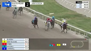 Gulfstream Park Carrera 2 - 5 de Enero 2024