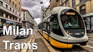 🇮🇹 Trams in Milan - Tranviaria di Milano (4K) (2020)