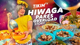 HIWAGA PARES OVERLOAD, Copycat nga ba kay DIWATA Pares? | Quezon City Stree Food | TIKIM TV