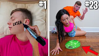 24 PRANKS IN 24 HOURS!