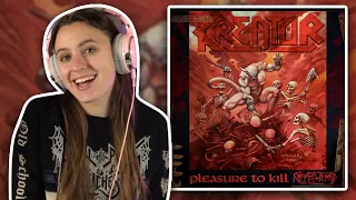 Pleasure to Kill is a BANGER⎮Kreator Reaction