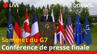 Sommet du G7 : conférence de presse finale