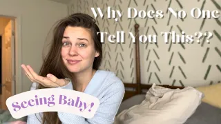 The TRUTH About The First Trimester + Seeing The Baby!| My Pregnancy Journey Ep. 3