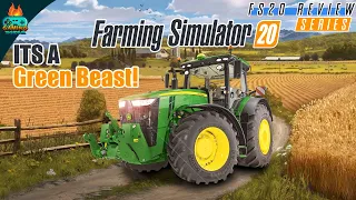 John deere 8400R Review | Farming Simuator 20 | fs 20 in hindi