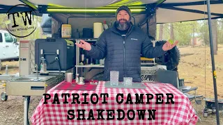 Patriot Camper shakedown with friends