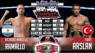 Fırat ARSLAN vs Ricardo Marcelo RAMALLO