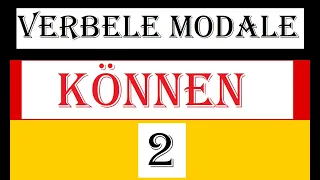 Invata Germana | VERBELE MODALE | KÖNNEN