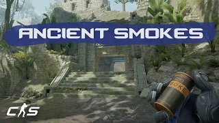 CS2 Ancient - Essential SMOKES for A Site