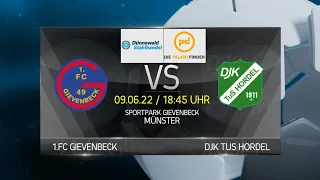 Heimspiel 21/22 - SDW#34 Entscheidungsspiel zur Oberliga