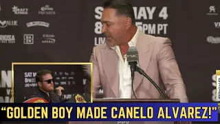 De La Hoya & Canelo BEEF At Munguia FIGHT WEEK Presser! Canelo vs Munguia PREVIEW!