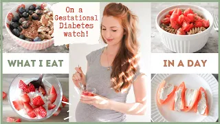 Pregnancy Meal Plan | GESTATIONAL DIABETES | WHAT I EAT IN A DAY